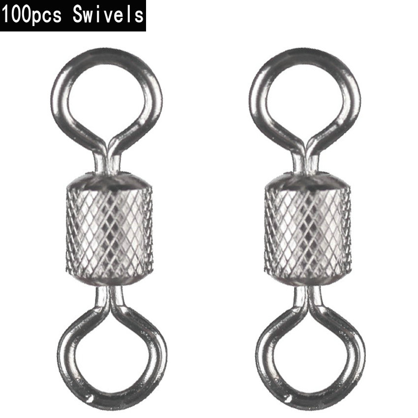 Fishing Equipment Wholesale - 100 Cái Câu Cá Xoay Vòng