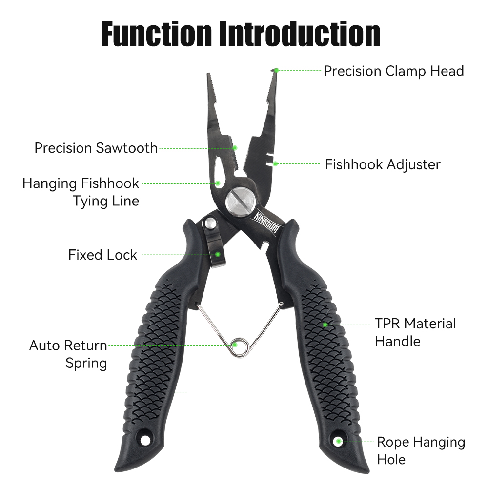 Kingdom Fishing Pliers Multifu - đánh giá và giá Fishing Equipment Cheap