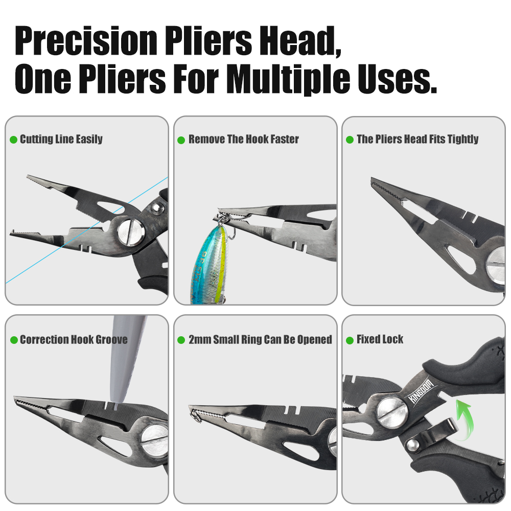 Kingdom Fishing Pliers Multifu - đánh giá và giá Fishing Equipment Cheap