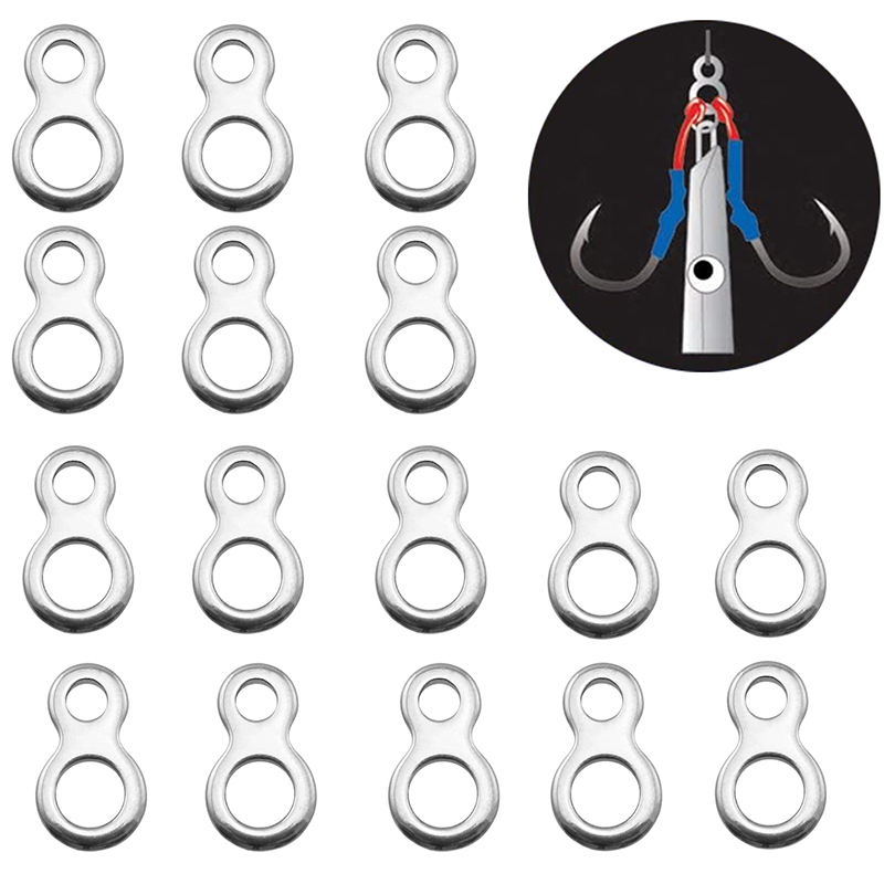 10-50Pcs Stainless Steel Fishi - đánh giá và giá Fishing Equipment Cheap