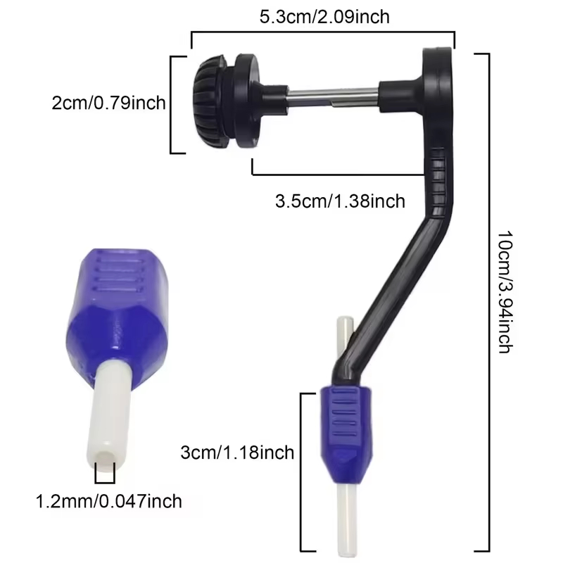 2PCS Fly Tying Bobbin Holder C - đánh giá và giá Fishing Equipment Cheap