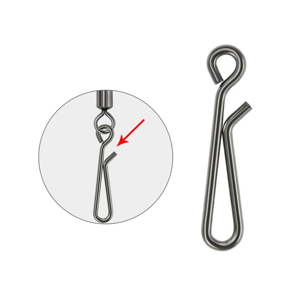 DNDYUJU 50pcs Stainless Steel  - đánh giá và giá Fishing Equipment Cheap