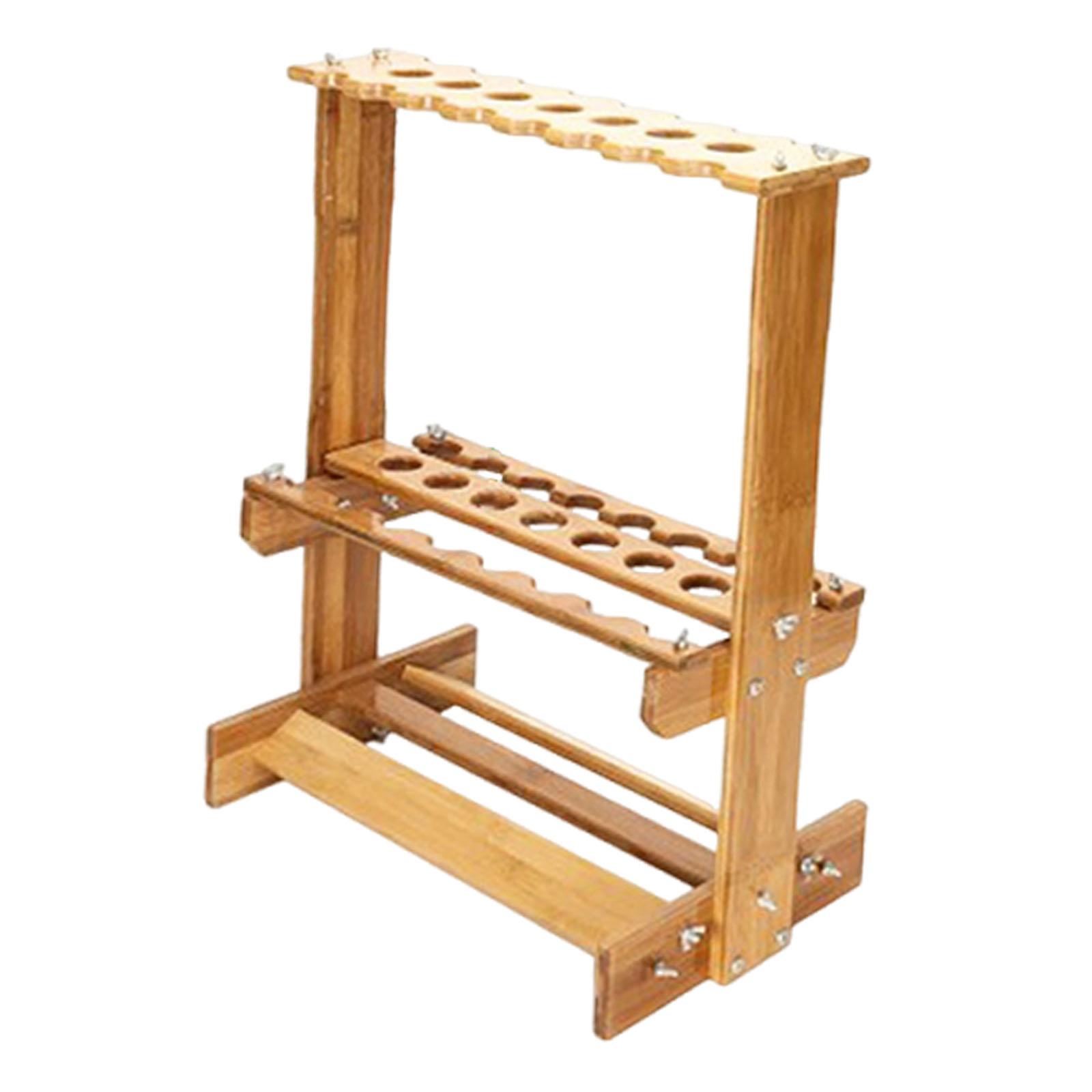 Fishing Rod Storage Rack Bambo - đánh giá và giá Fishing Equipment Organizer