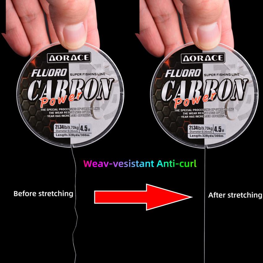 Aorace 300M Fluorocarbon Fishi - đánh giá và giá Fishing Equipment Clearance