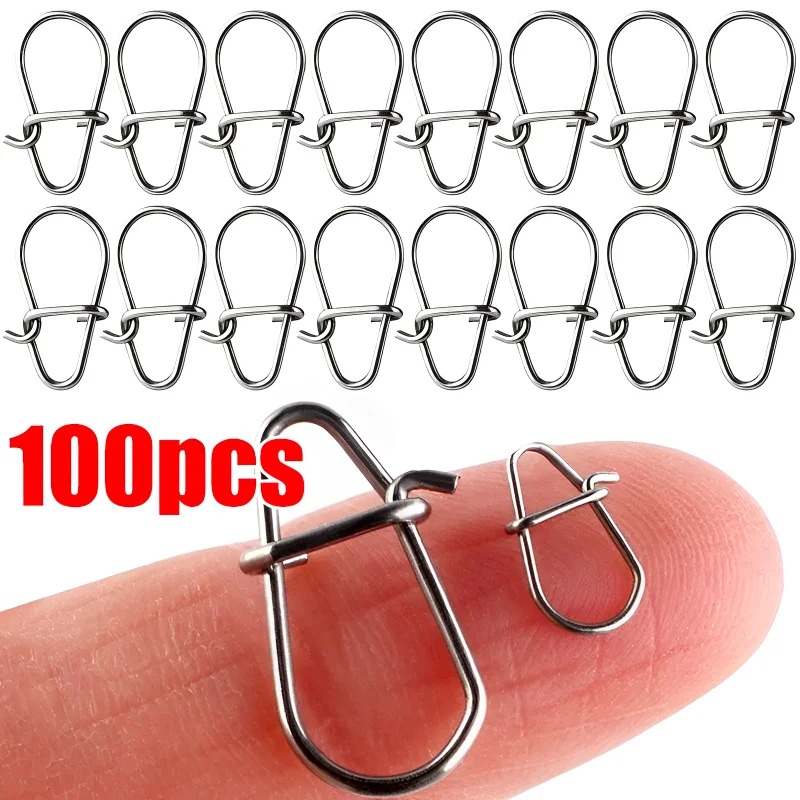 100PCS Stainless Steel Fishing - đánh giá và giá Fishing Equipment Cheap