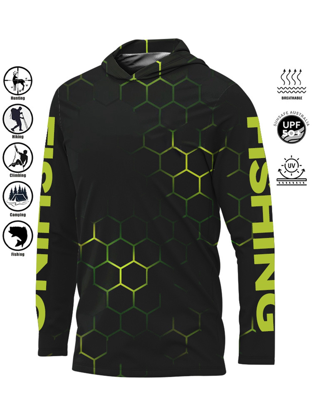 MALFC Hood Fishing Shirt Fishi - đánh giá và giá Fishing Equipment Clearance
